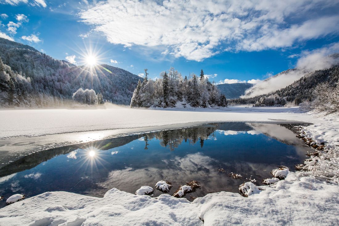 3-Seen-Gebiet Winter