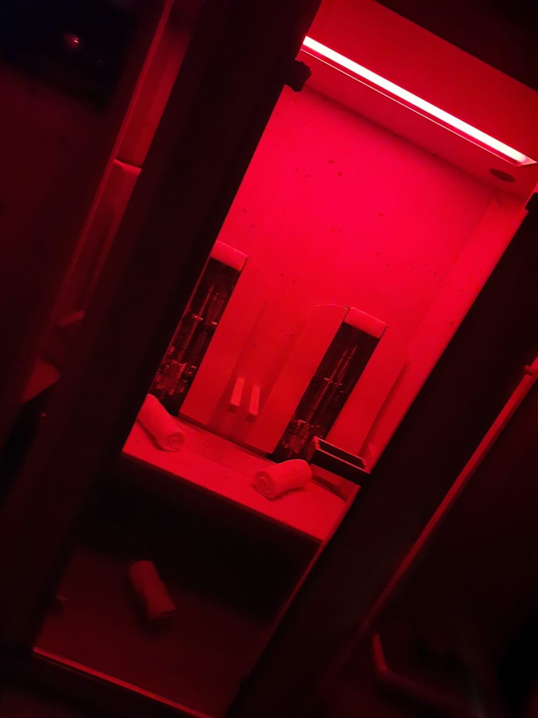 Infrarot Sauna im Nebebgebäude