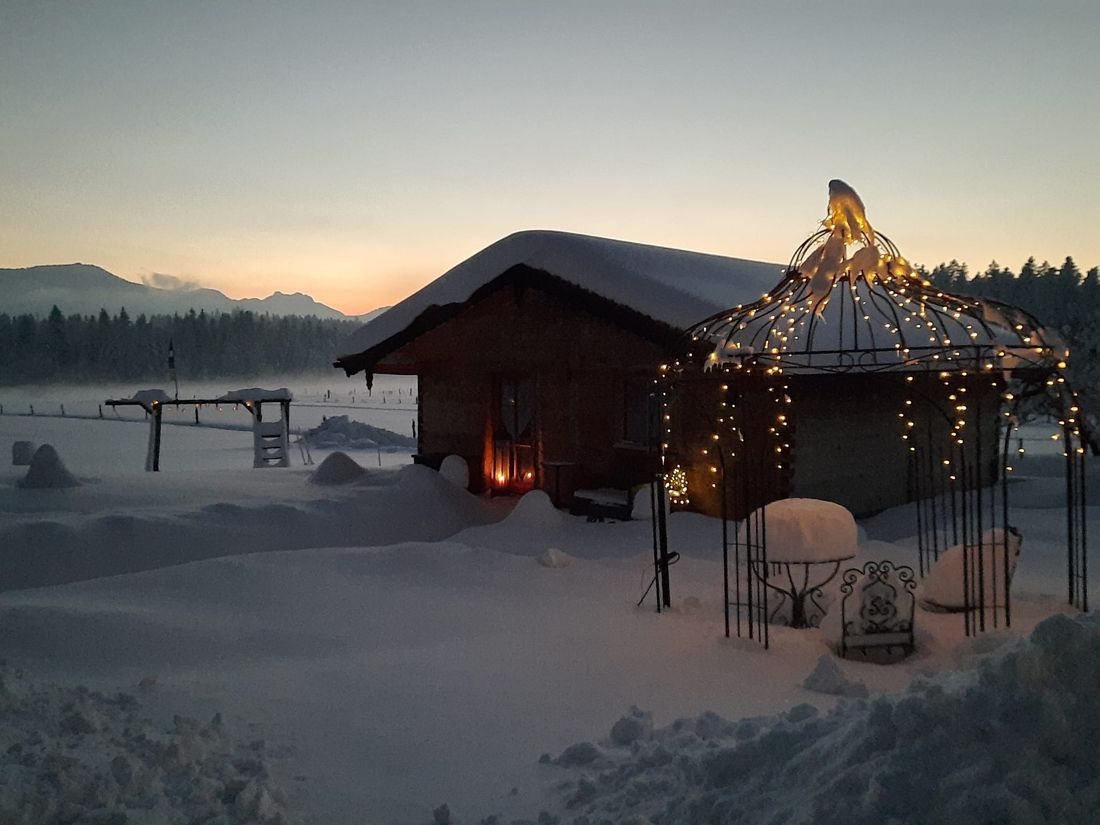 Winter "Abendstimmung"