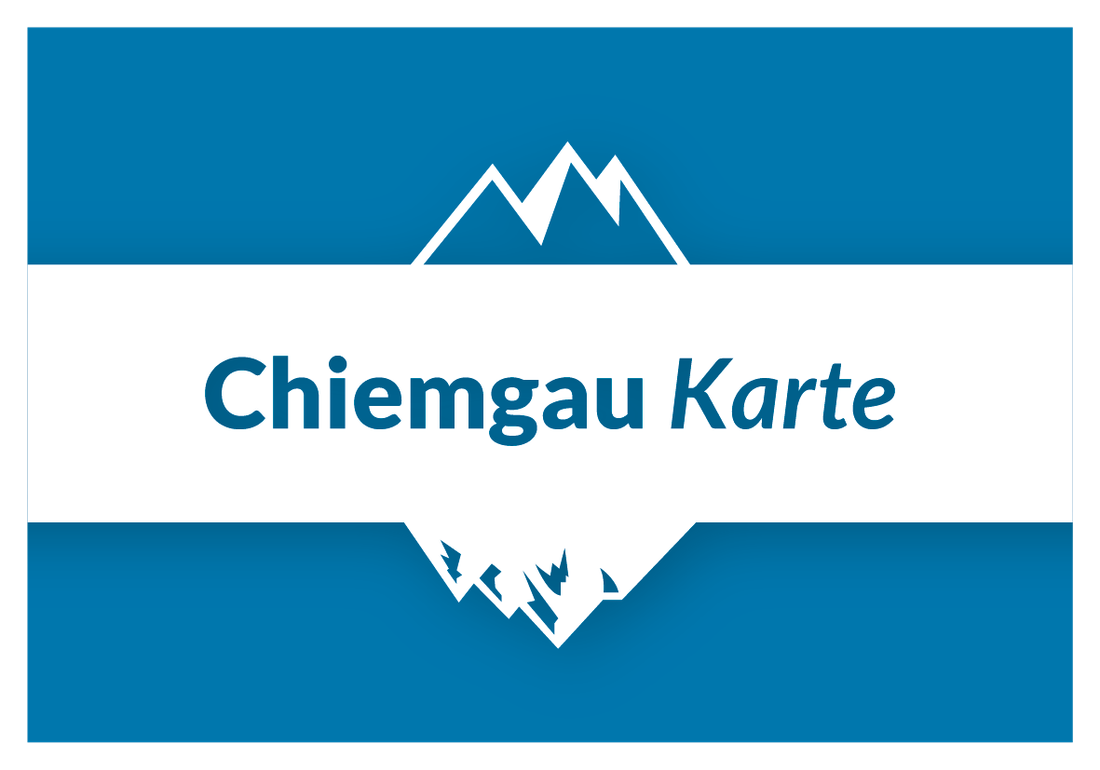 Chiemgau Karte Logo