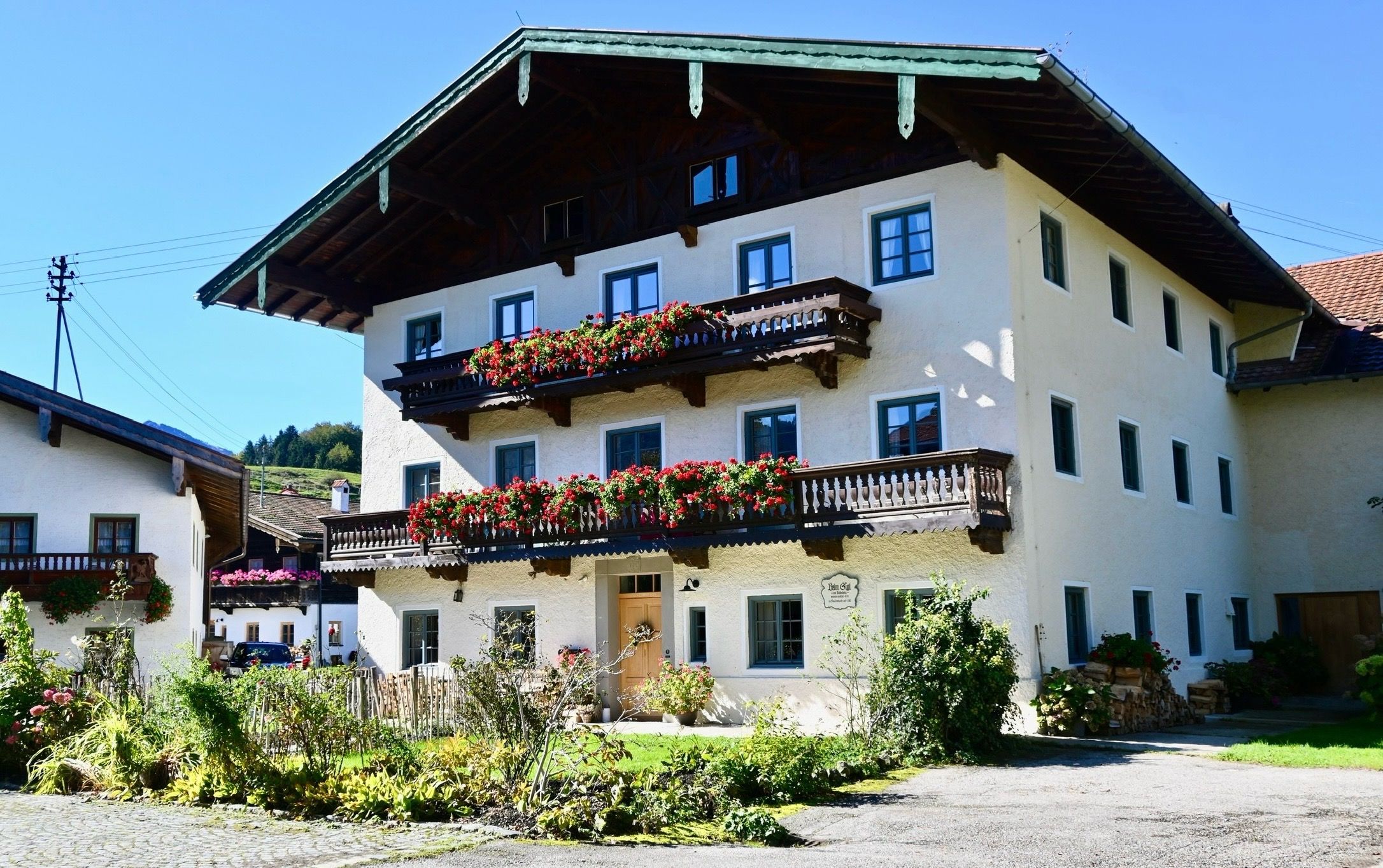 Bauernhaus von Osten