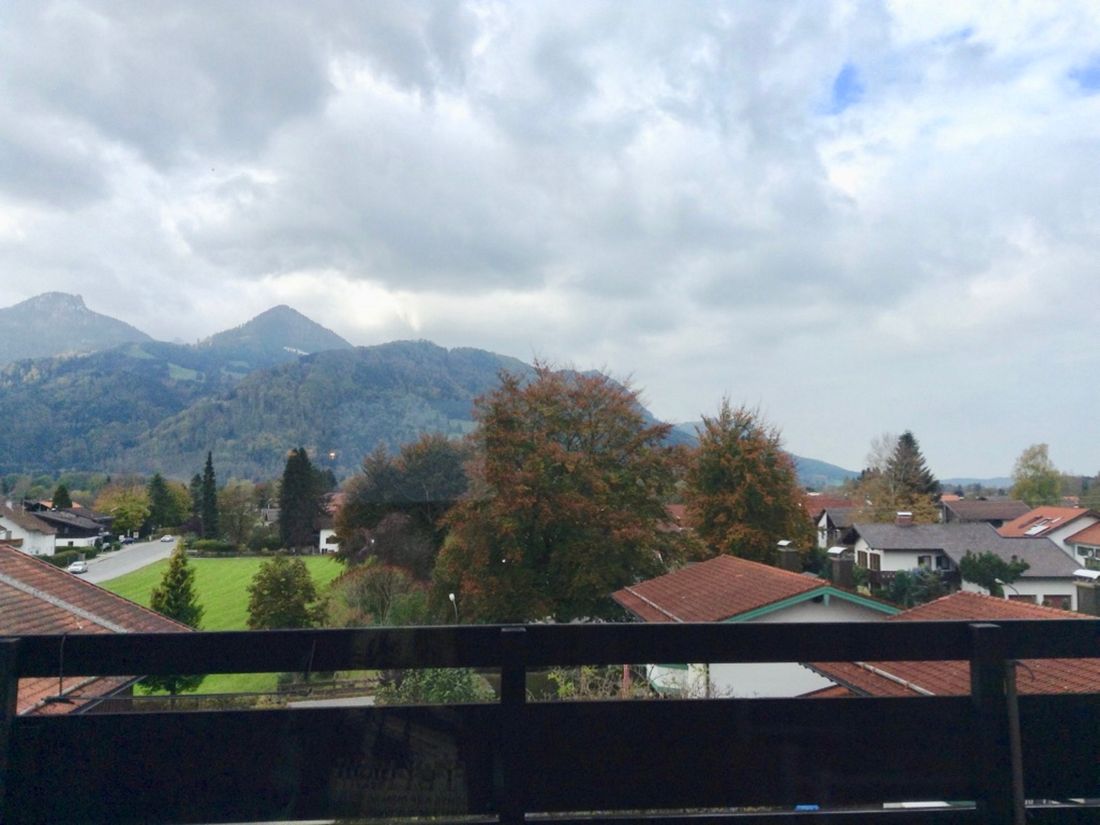 Aussicht vom Balkon