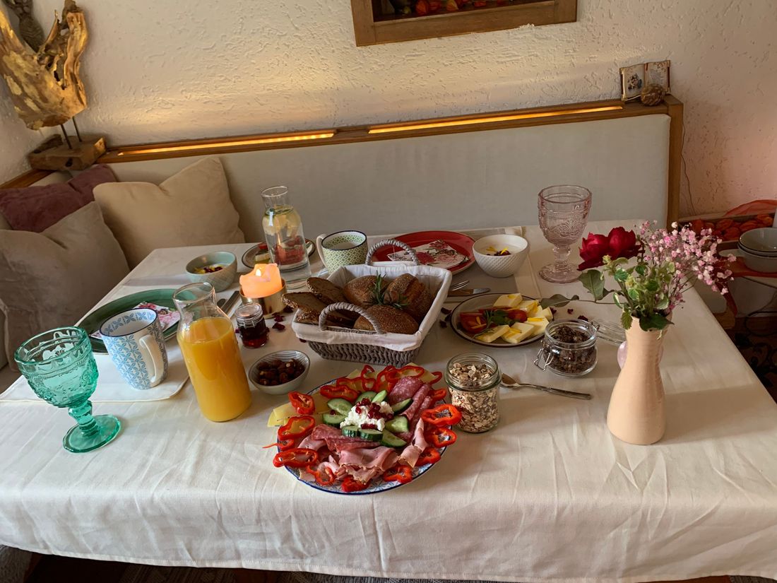 Frühstückstisch