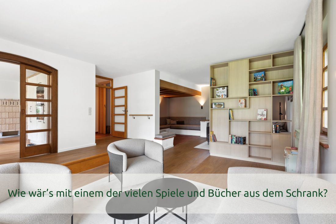 Wie wär's mit einem der vielen Spiele und Bücher aus dem Schrank? Die letzten 5 Spiele des Jahres sind am Start!