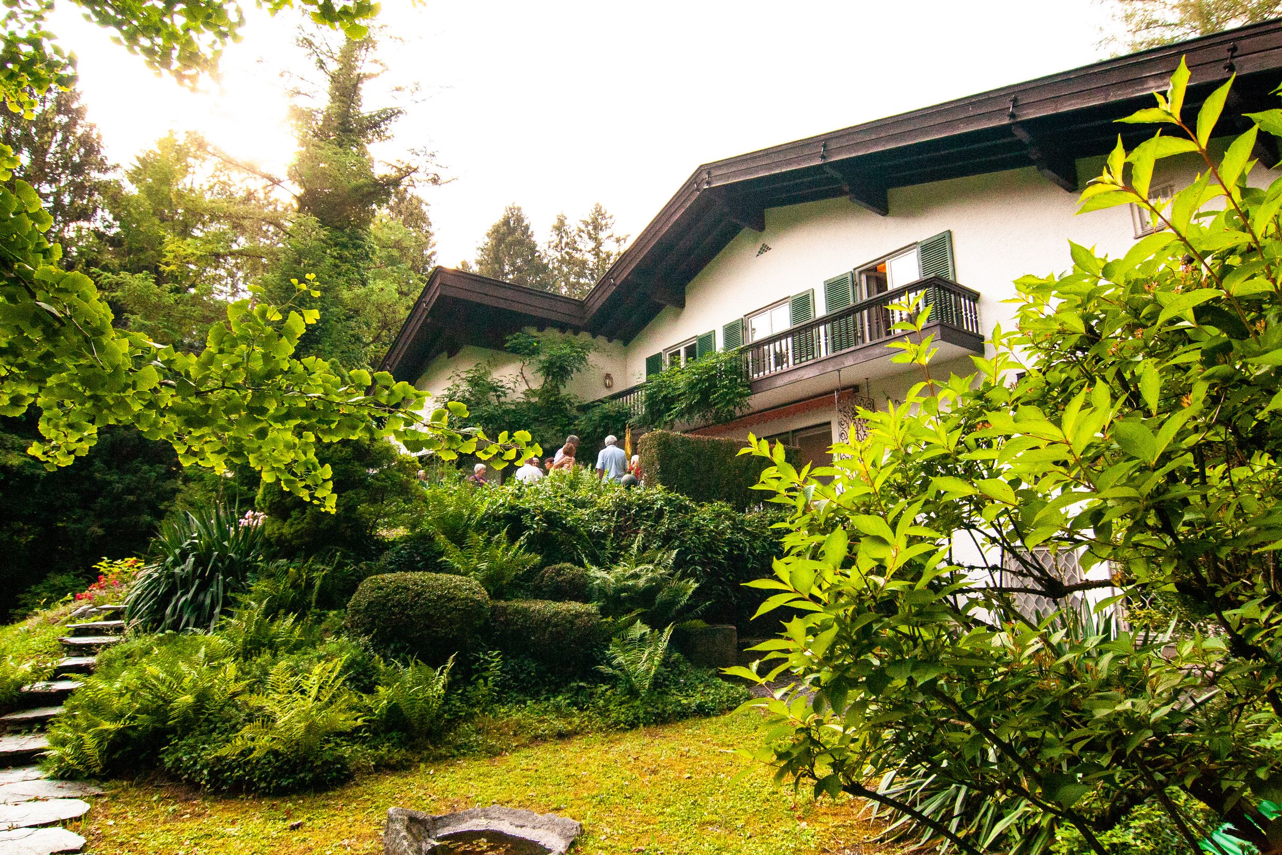 Garten der Villa Sawallisch