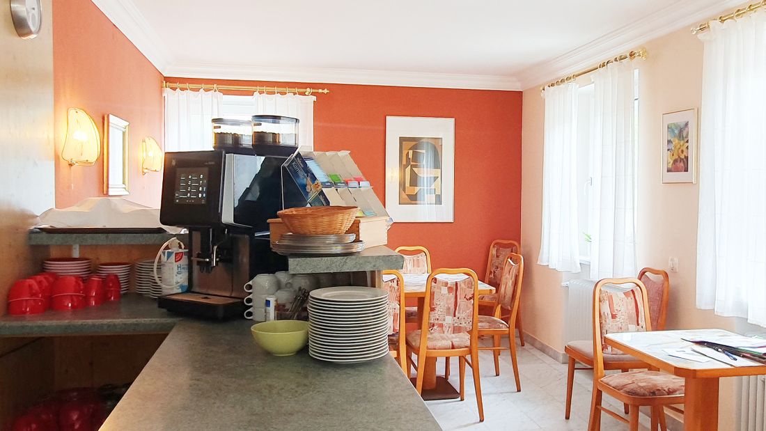 der Frühstücksraum