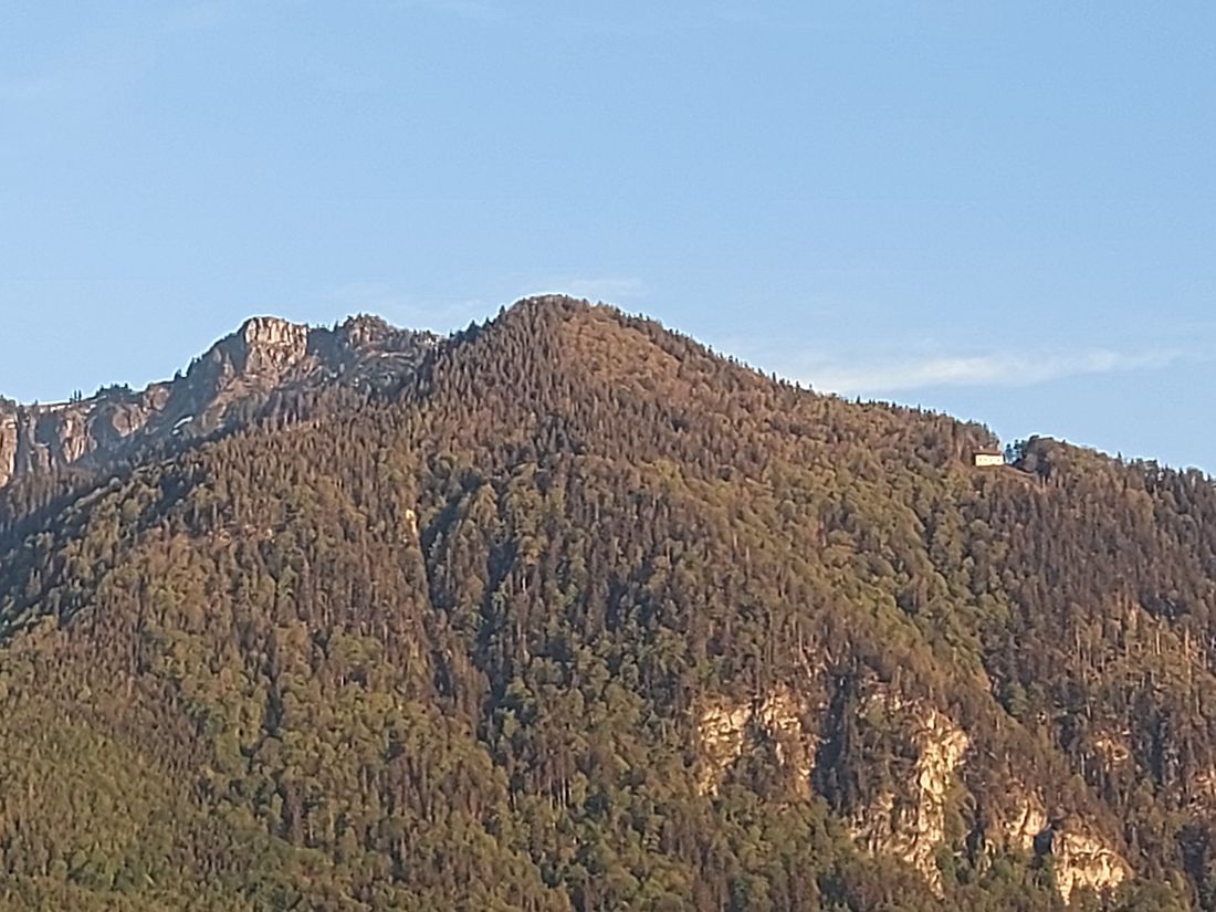 Hochgern und Blick zur Schnappenkirche