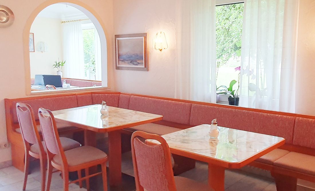 der Frühstücksraum