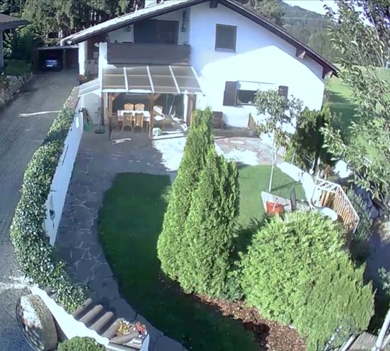 Hausansicht von oben