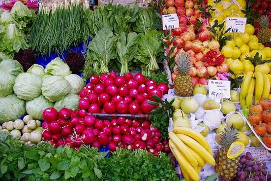Obst und Gemüse