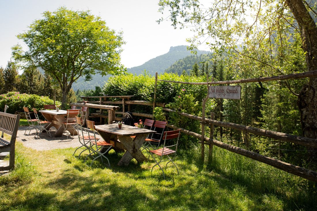 Rast auf der Weissenalm