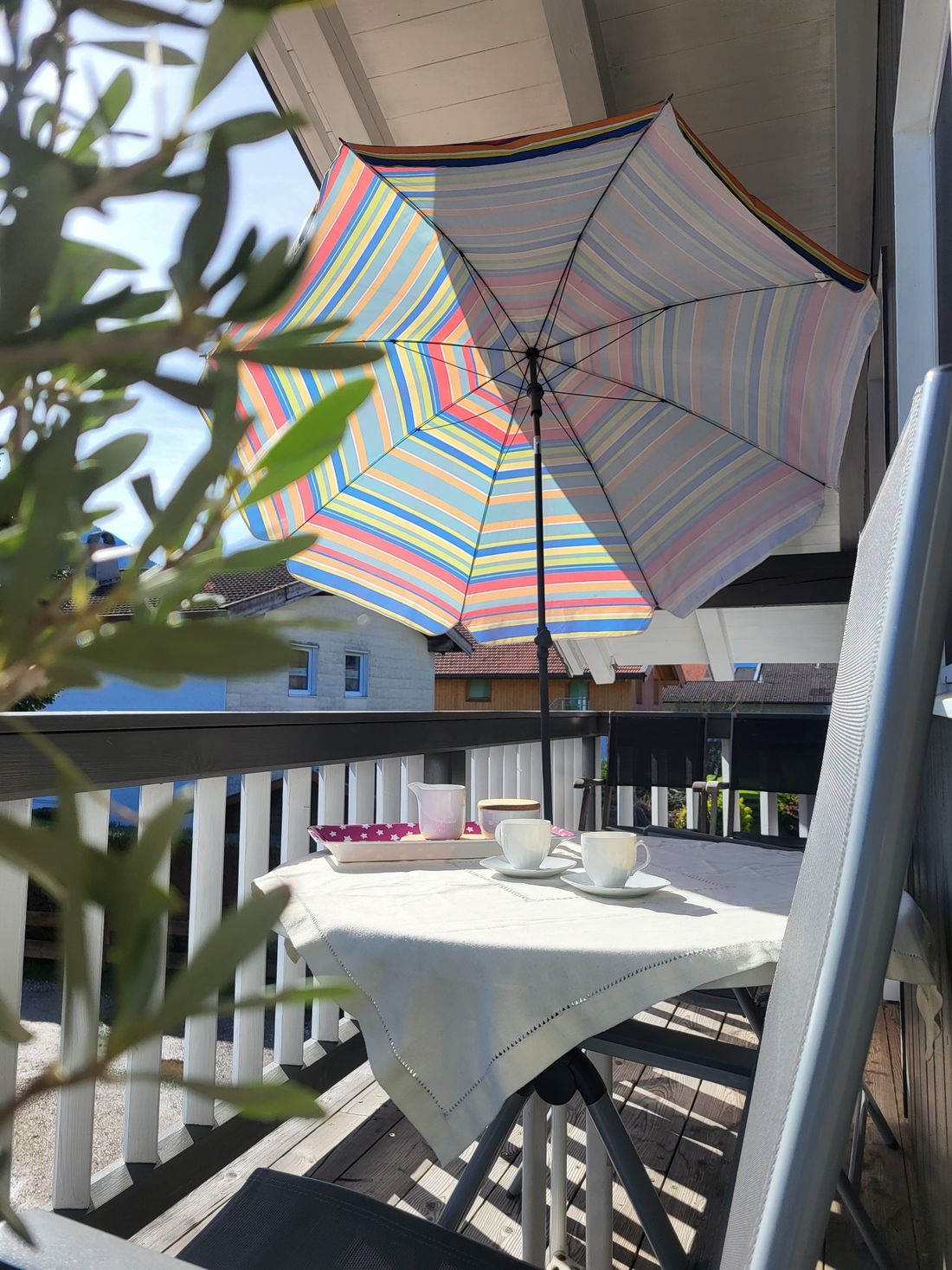 Ein sonniger Start in den Tag  in Grassau