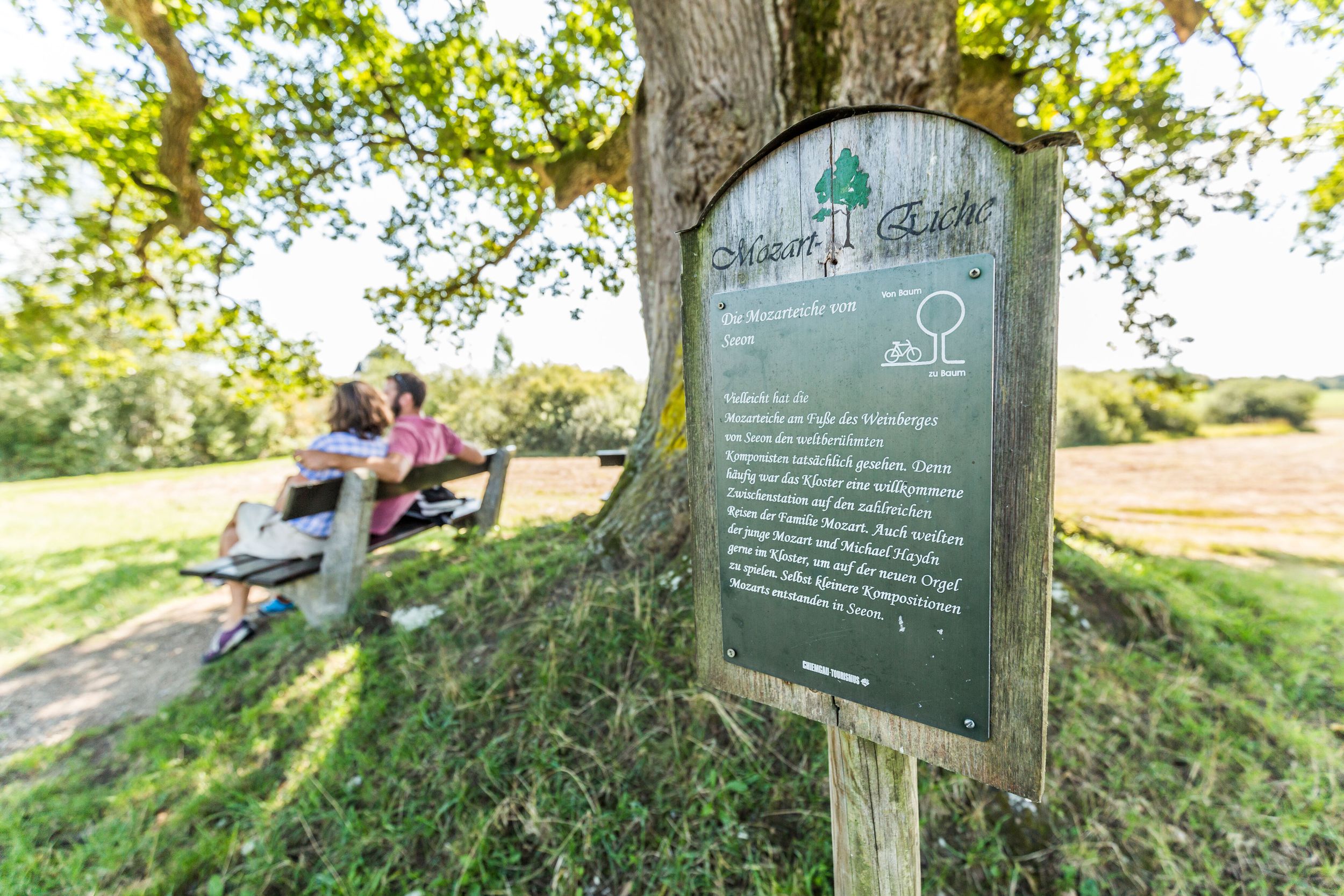 Wandern im Naturschutzgebiet Seeoner Seen