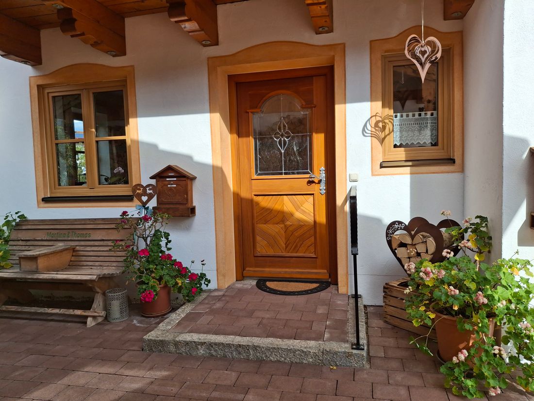 Separater Eingang der Ferienwohnung