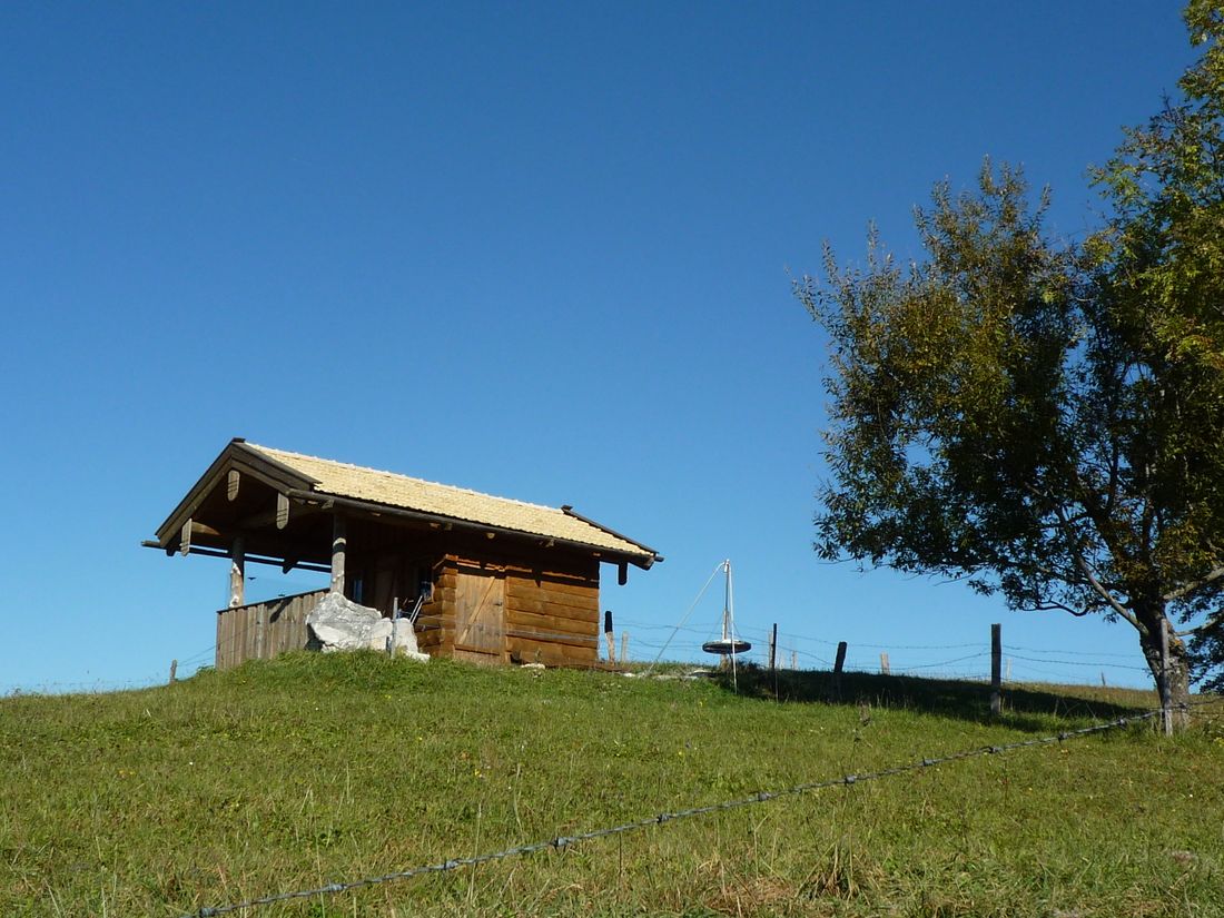 Aussichtshütte für schöne Abende