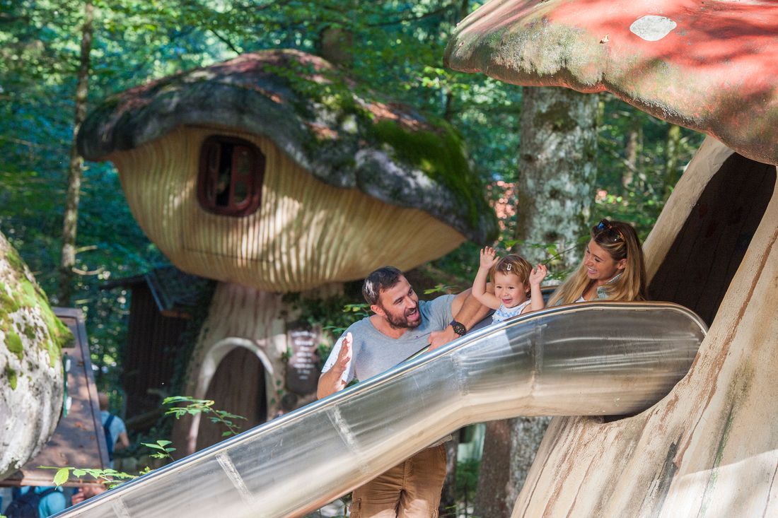 Pilzrutsche Freizeitpark Ruhpolding