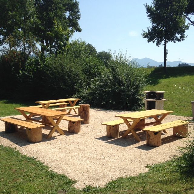 Grillplatz im Ferienpark Vorauf