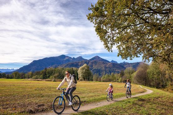 Familienradtour in Grassau
