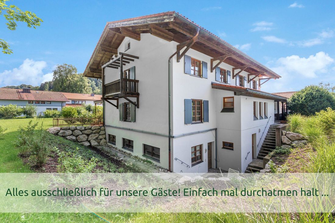 Sie mieten das ganze Haus, nur himmlische Ruhe drumherum!
